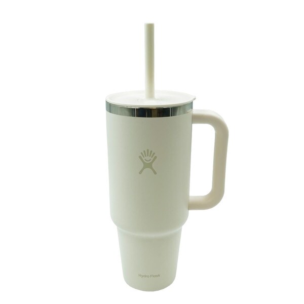 HYDRO FLASK TRAVEL TUMBLER 40 OZ Ivory